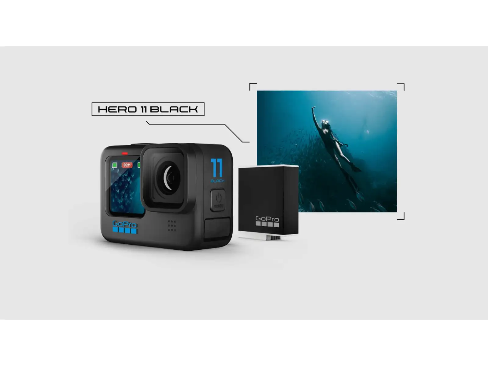 GoPro HERO11 Black Action-Kamera + Thermobecher GoPro