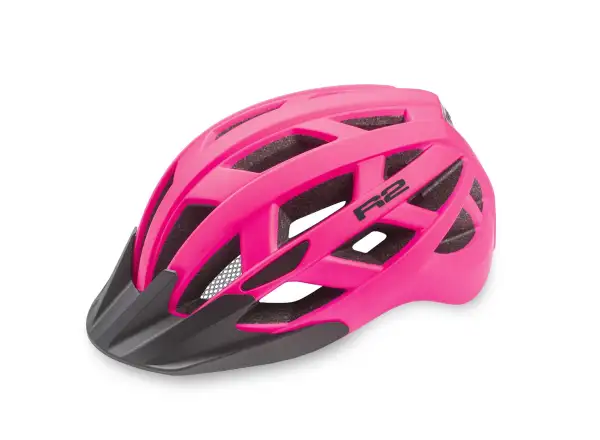 R2 Lumen Fahrradhelm Neon Pink