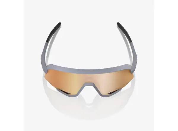 100% Slendale Sonnenbrille – Soft Tact Grey mit HiPER Copper Mirror