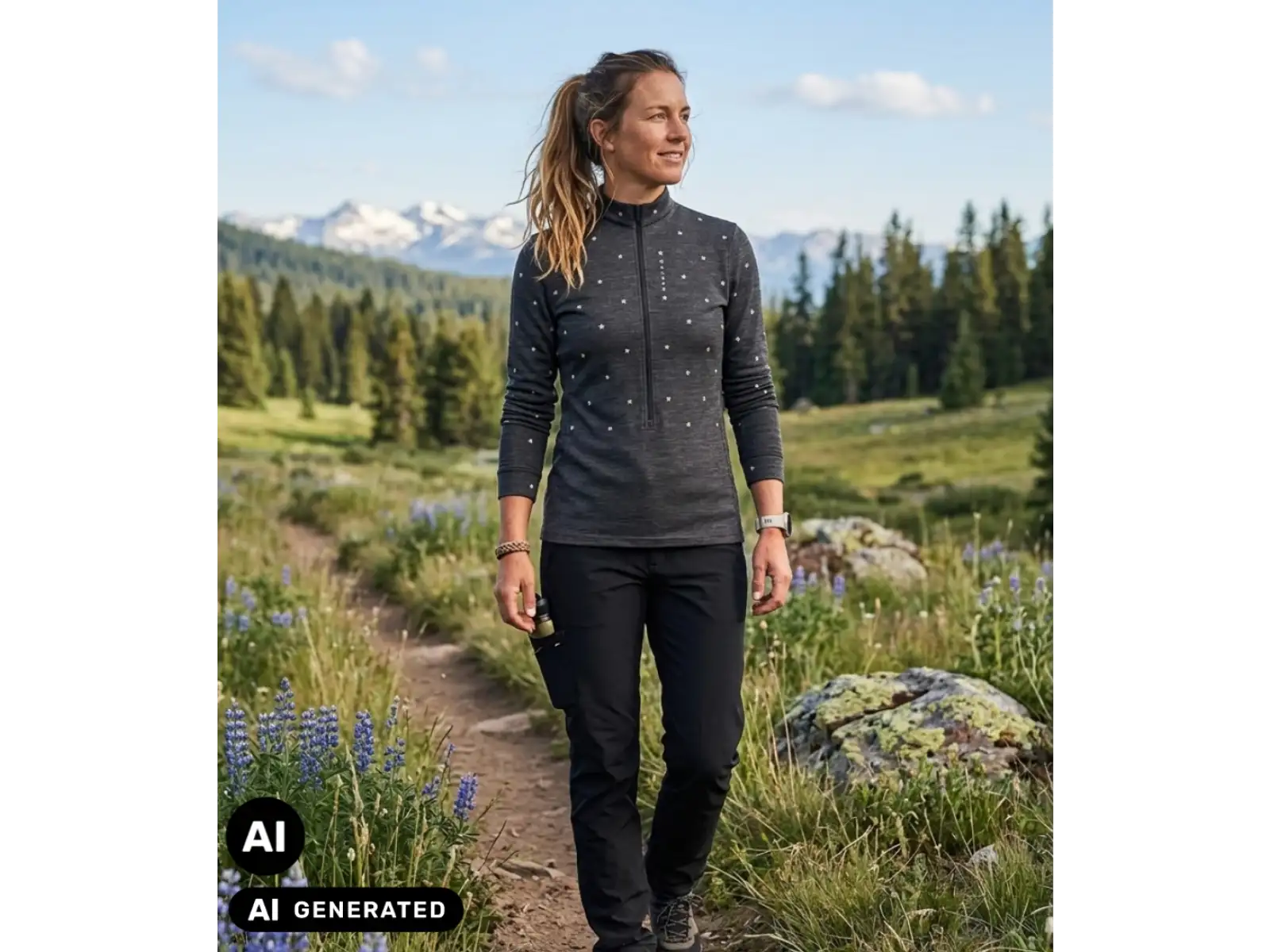 Maloja CopperbeechM. Damen Pullover Moonless