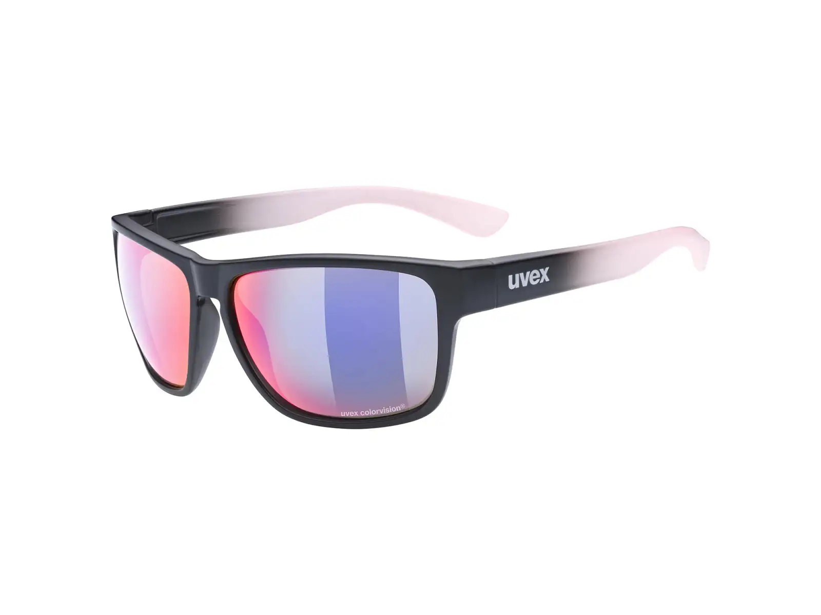 Uvex LGL 36 CV Sonnenbrille Schwarz Matt/Rose