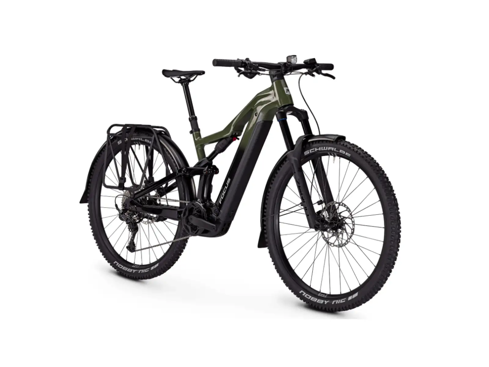 Focus E-Mountainbike – Thron2 6.7 EQP 600 Wh Urbangreen/Magicblack