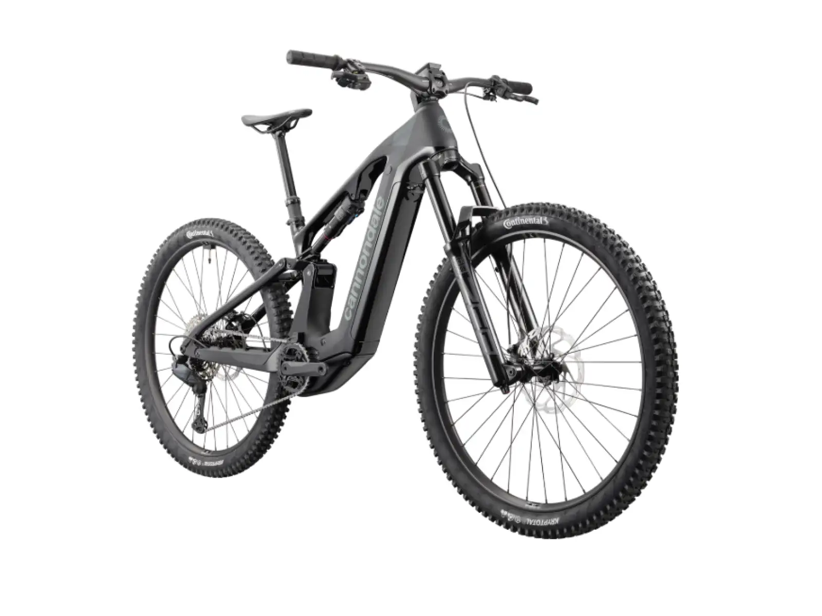 Cannondale Moterra Carbon 2 vollgefedertes E-Bike mattschwarz (BBQ)