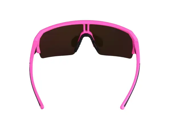 R2 Hype Kinderbrille Neon pink/braun/pink Chrom