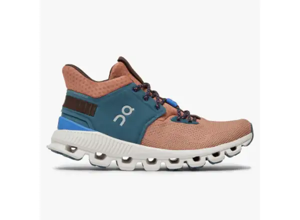 On Cloud Hi Edge Damenlaufschuhe Blush/Storm FW20