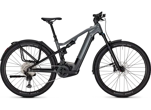 Focus Thron2 6.8 EQP DI 750Wh vollgefedertes E-Bike Slategrey/Magicblack