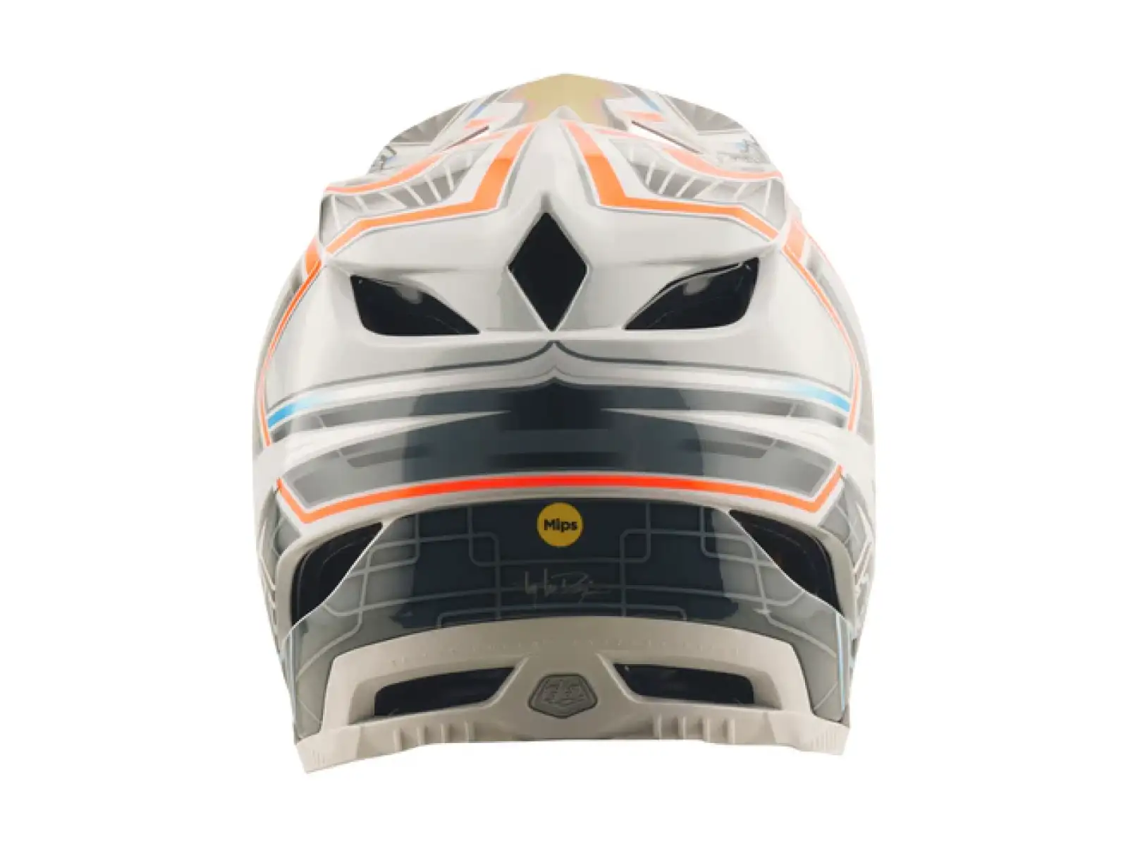Troy Lee Designs D4 Composite Helm Lowrider Gray