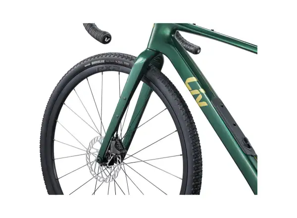 Liv Devote Advanced 2 Gravelbike im Kelp Forest Design.