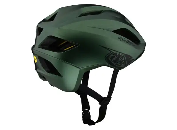 Troy Lee Designs Grail Mips Badge Helm Waldgrün
