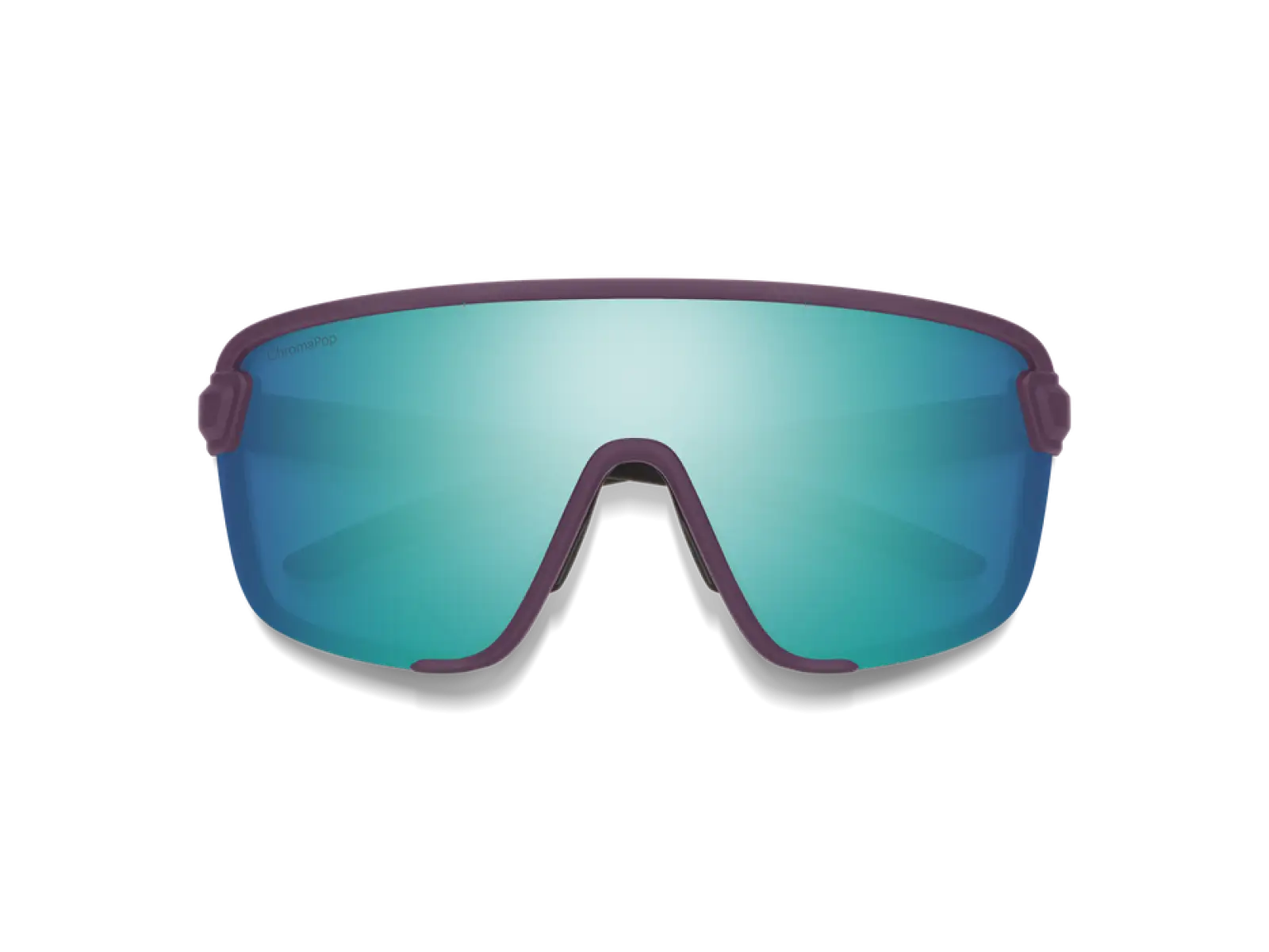 Smith Bobcat Fahrradbrille Matte Amethyst + ChromaPop Opal Mirror Lens