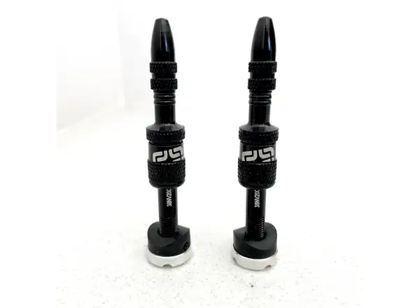 E-13 Quick Fill Tubeless Ventile 16-24 mm 2 Stück Schwarz