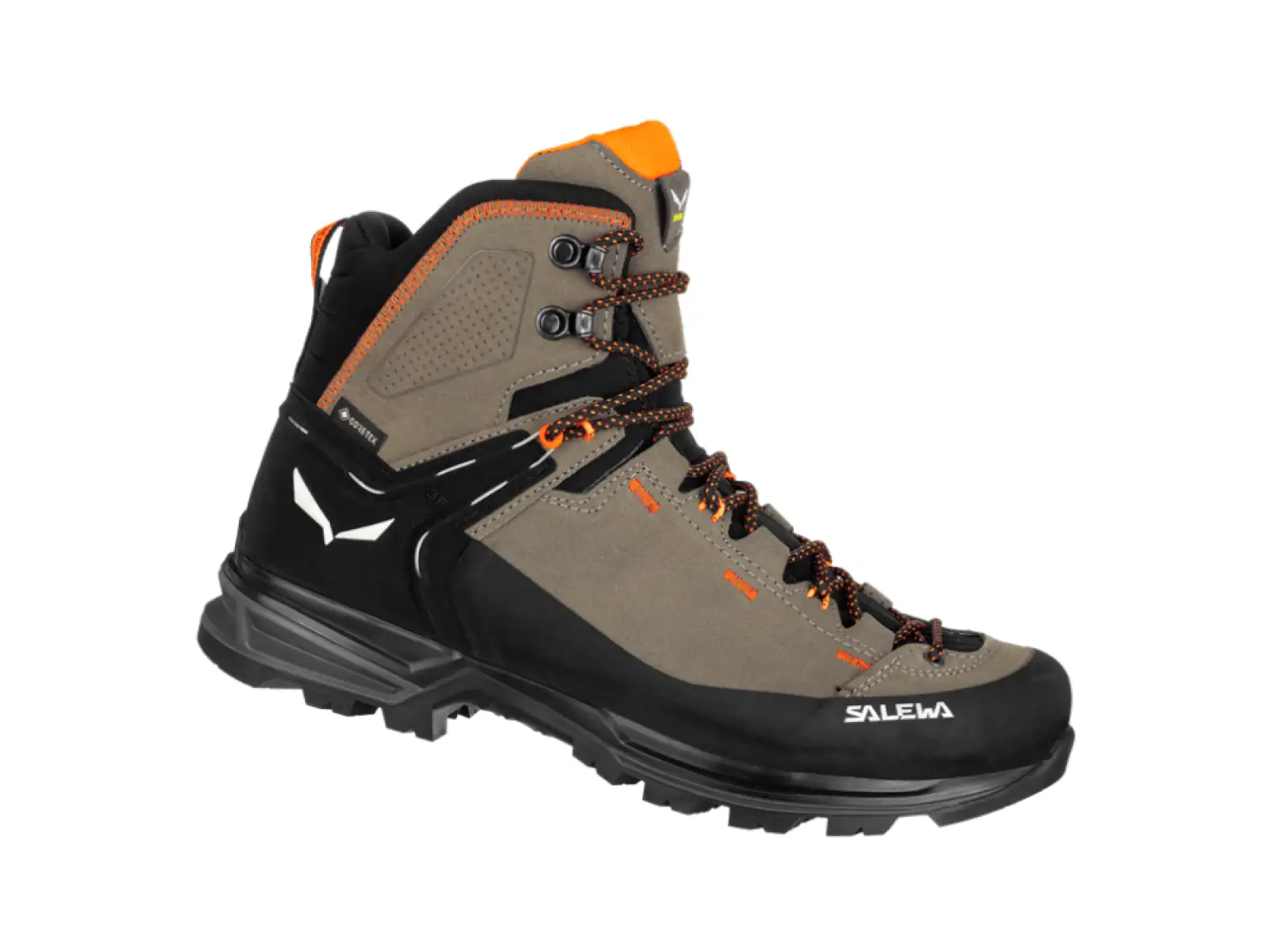 Salewa Mountain Trainer 2 Mid GTX Herren-Wanderstiefel Braun Bungee Cord/Black