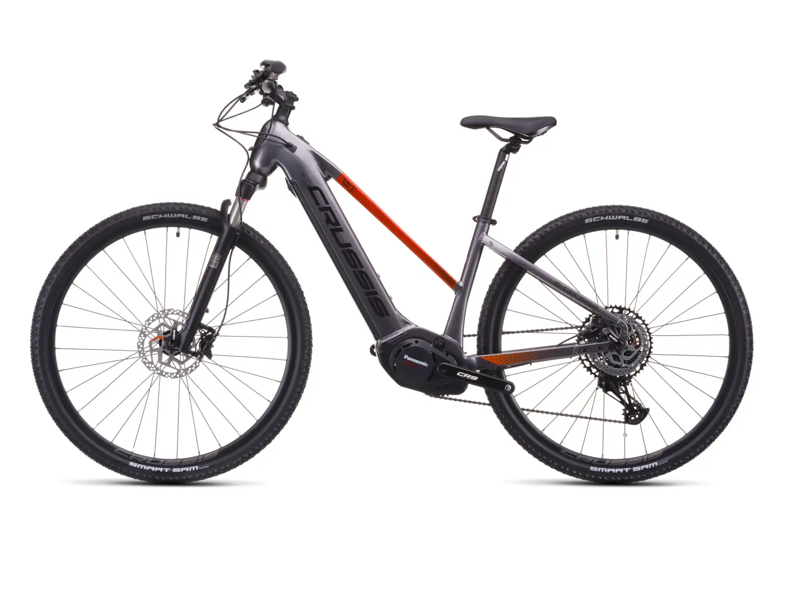 Crussis e-Cross low 9.11 715Wh Cross-Elektrofahrrad