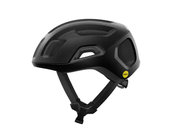 POC Ventral Air WF MIPS Straßenhelm - Uranium Black Matt/Hydrogen White Matt