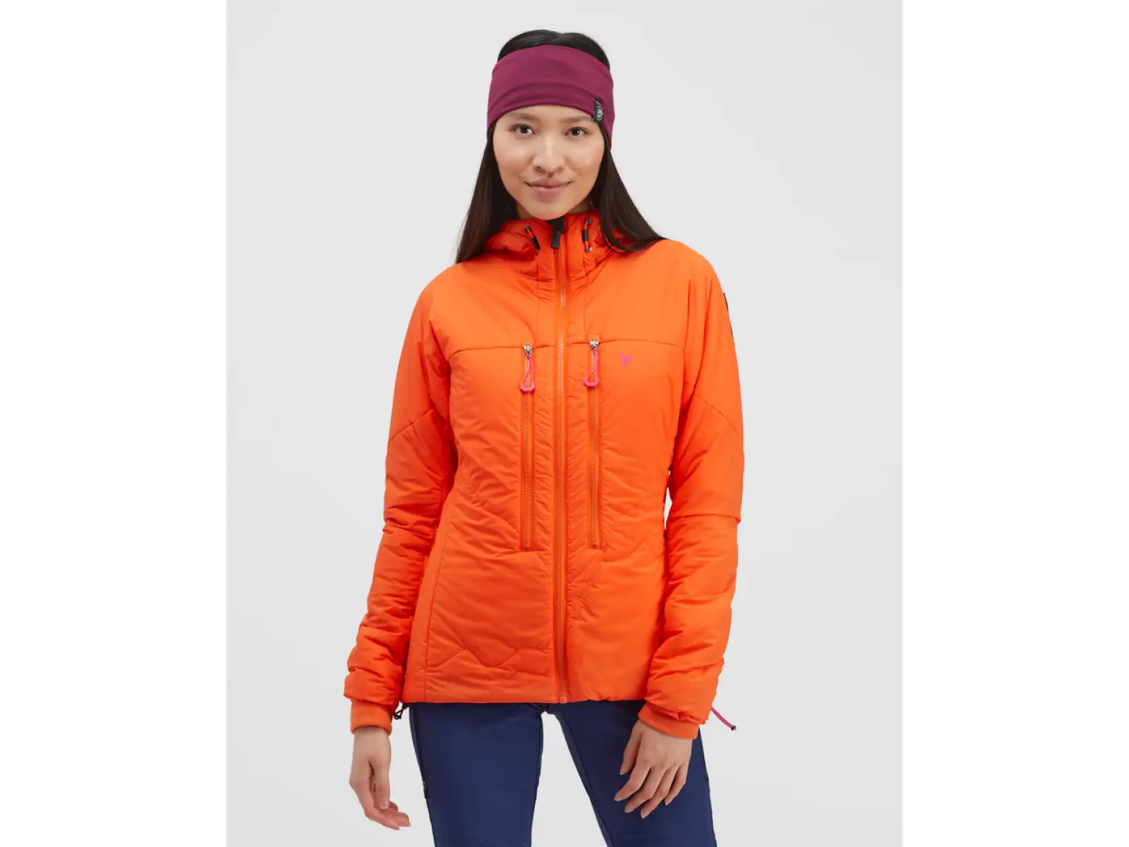 Silvini Lupa Damen Skitourenjacke Orange/Pink