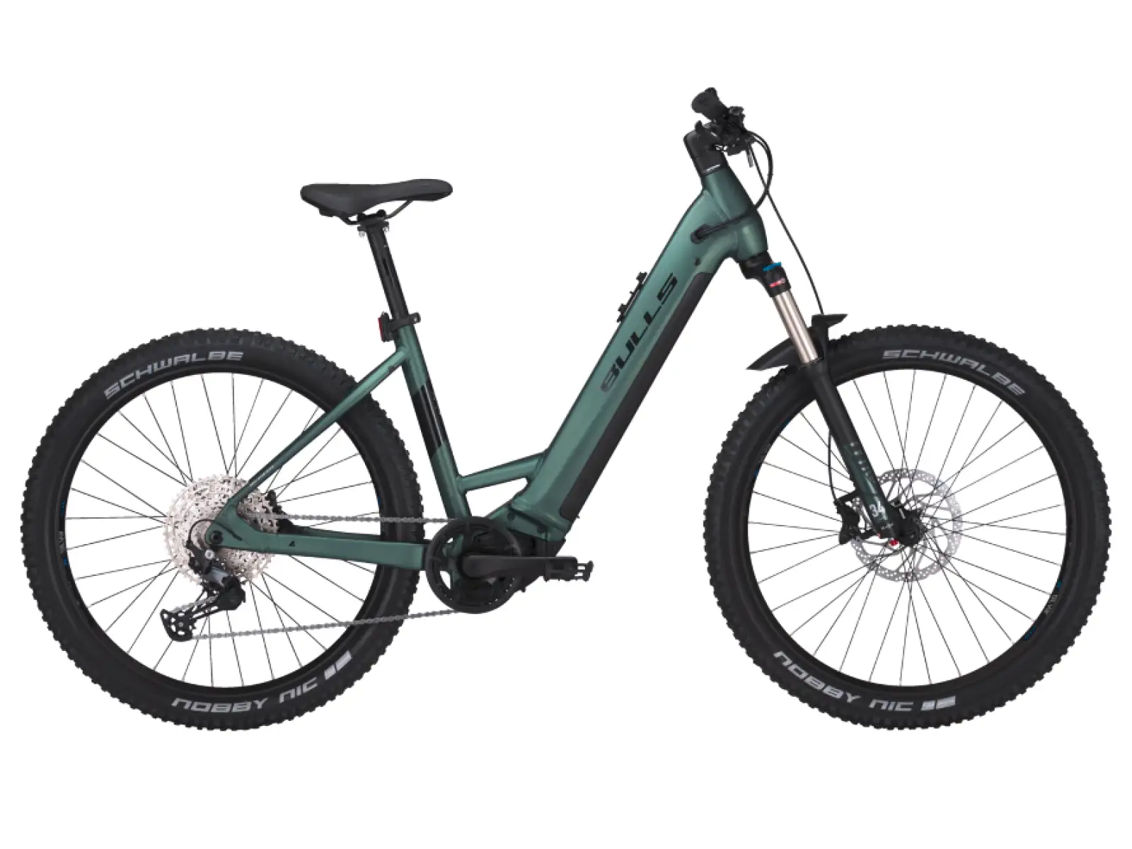 Bulls Copperhead EVO 3 Wave 750 Wh Tiefeinsteiger E-Bike Emerald Green