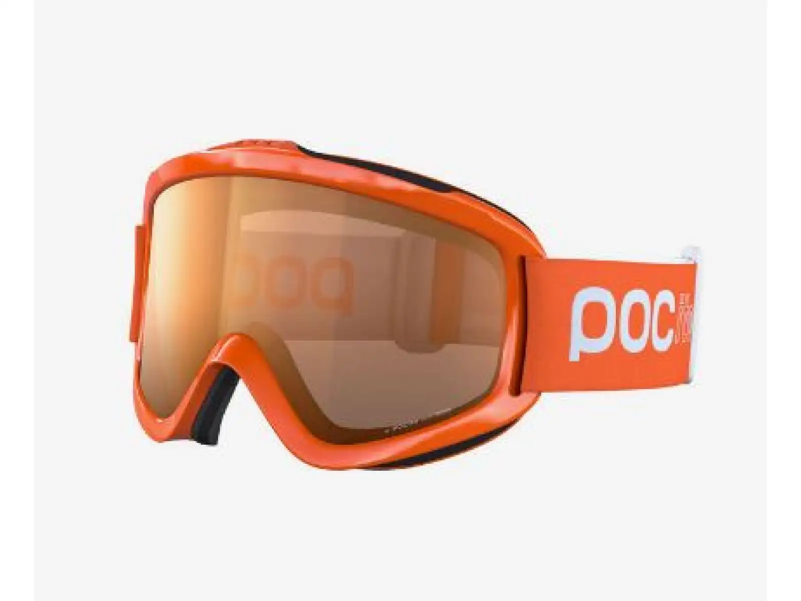 POC POCito Iris Kinder-Skibrille Fluorescent Orange Einheitsgröße
