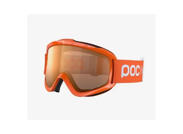 POC POCito Iris Kinder-Skibrille Fluorescent Orange Einheitsgröße