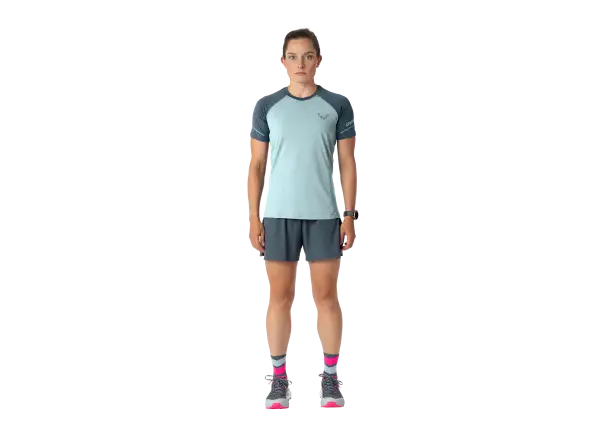 Dynafit Alpine Pro Damen Laufshirt Cloud Blue