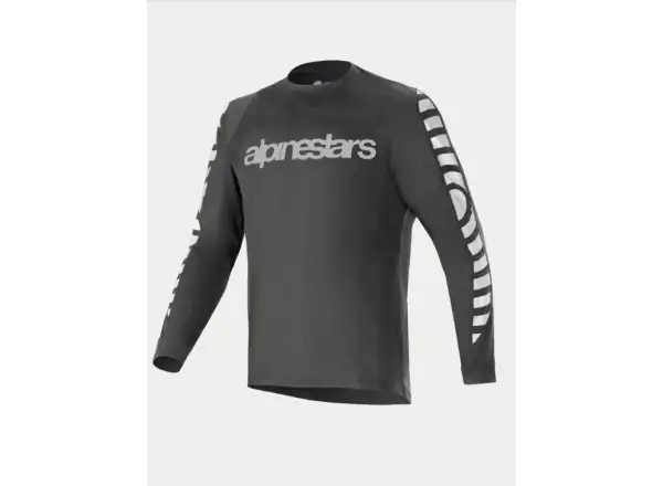 Alpinestars A-Dura Dri Oscar Herrentrikot Langarm Black Reflective