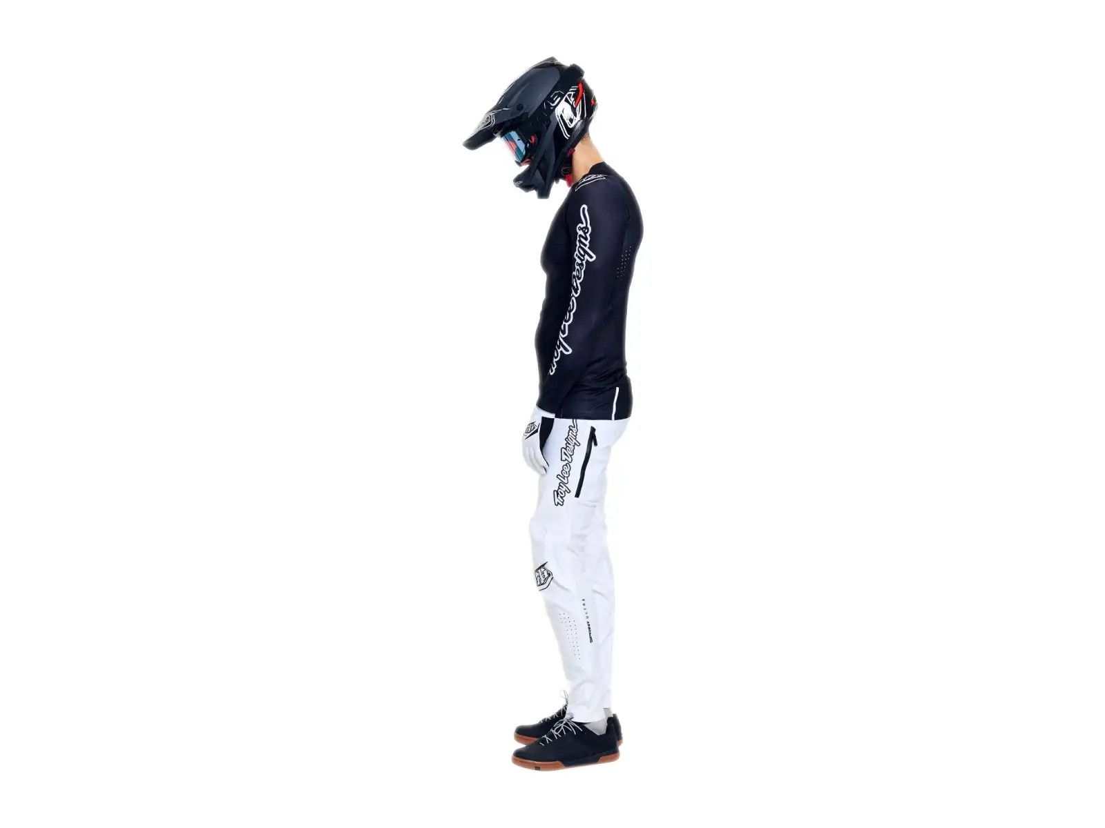 Troy Lee Designs Sprint Ultra Herren Trikot Langarm Mono Black