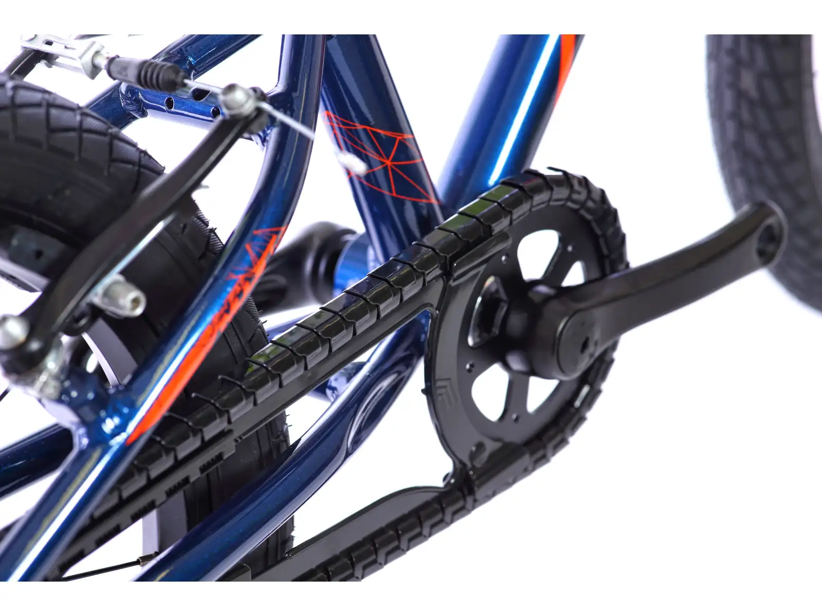 Amulet 16 Mini Superlite Kinderfahrrad Dark Blue Metallic / Orange Shiny