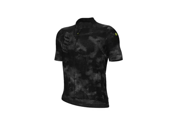Alé Follow Me PR-E Herren Kurzarmtrikot schwarz