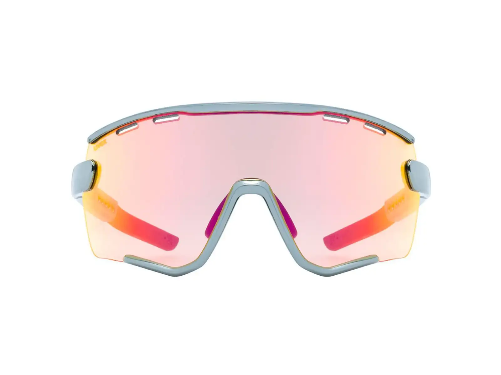 Uvex Sportstyle 236 Brillen-Set Silicium / Mirror Red