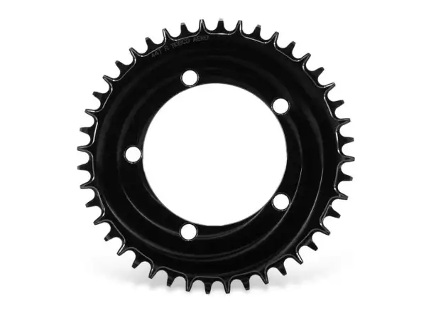 Garbaruk 110BCD 5-Bolt Round AERO Kettenblatt Schwarz