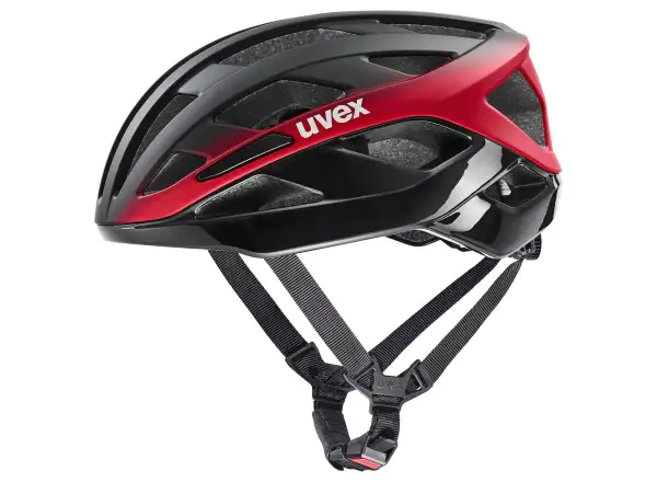 Uvex I-volute Helm Black/Red Matt