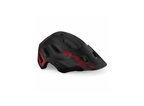 MET Roam MIPS Helm Schwarz/Rot Metallic Glänzend