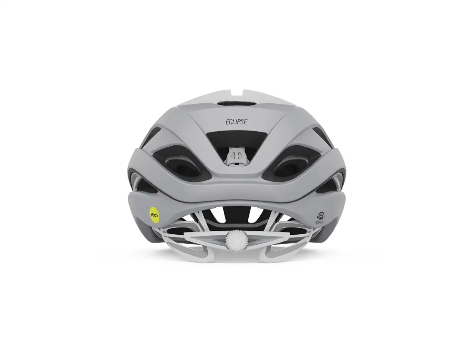 Giro Eclipse Spherical MIPS Rennradhelm Mat Weiß/Silber