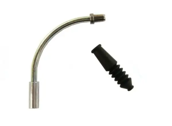 Shimano Zugführungsrohr für V-Bremsen mit Staubschutz 90°