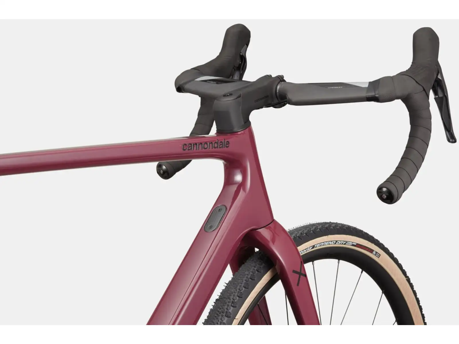 Cannondale SuperSix EVO SE 1 Gravel Bike in Black Cherry