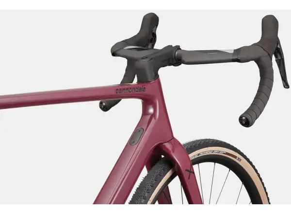 Cannondale SuperSix EVO SE 1 Gravel Bike in Black Cherry