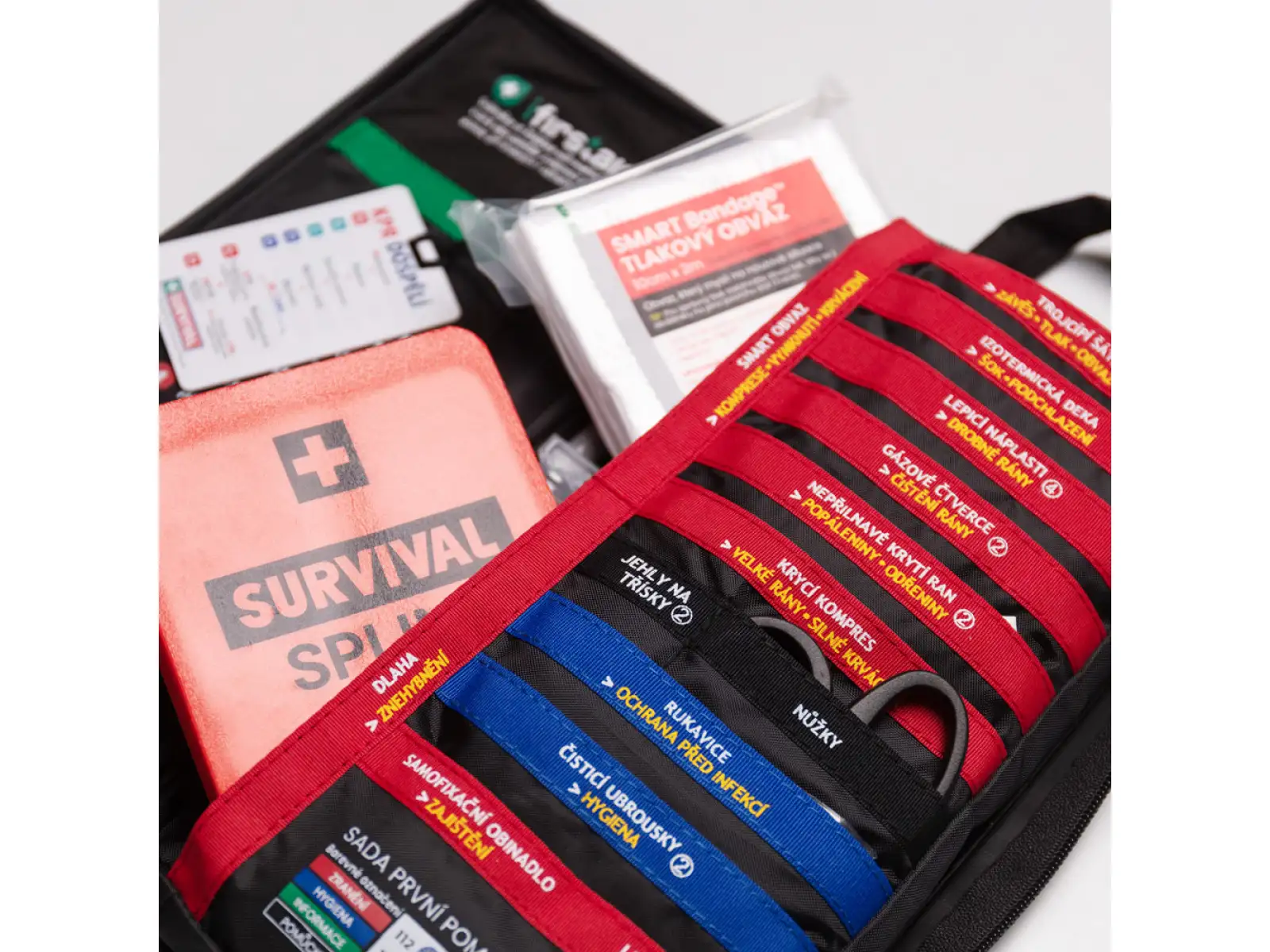 Survival First Aid Kit Slimline professionelle Erste-Hilfe-Ausrüstung