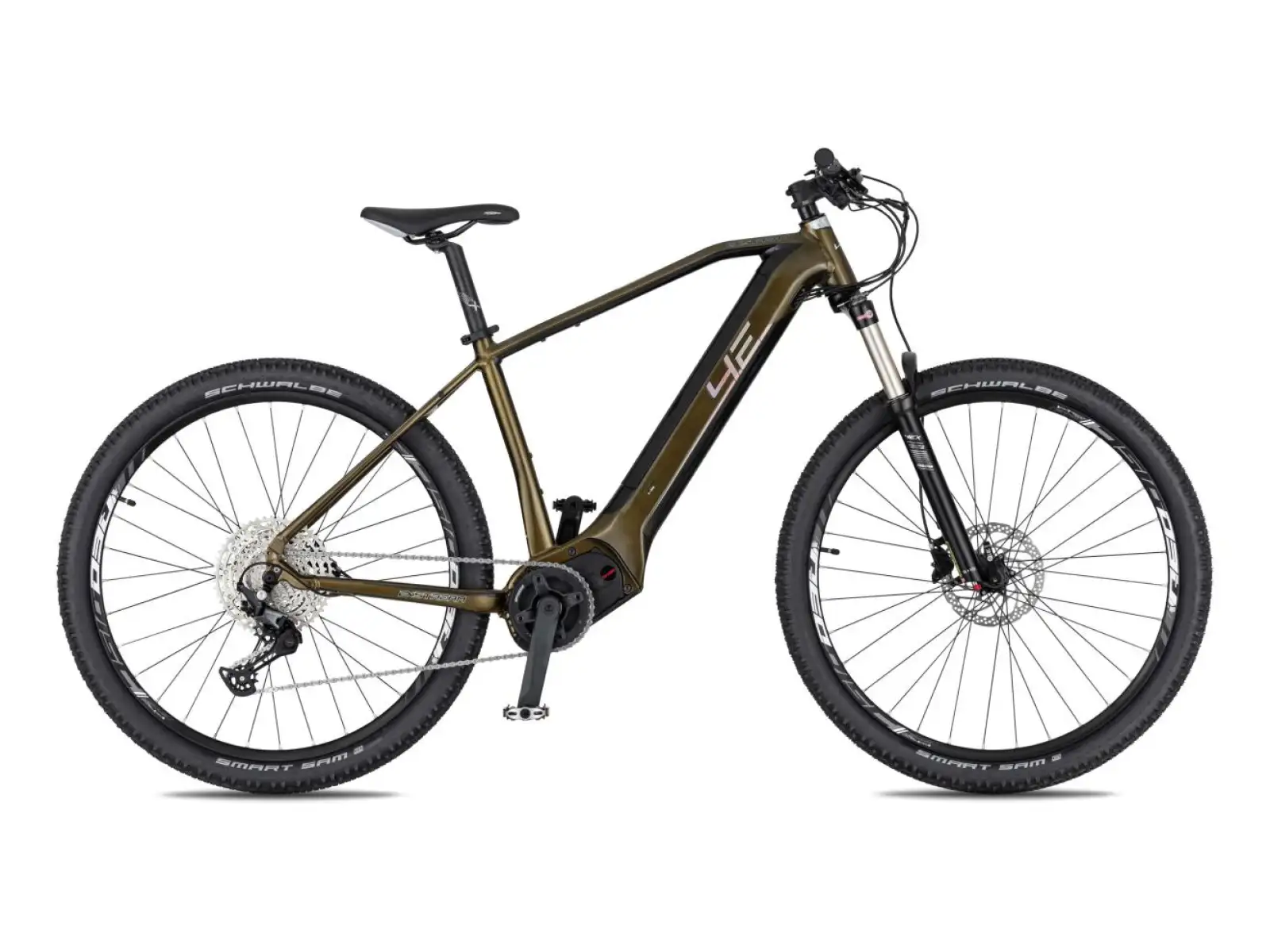 4EVER Exstream Elite Mountain-E-Bike Jungle Gold/Mirror