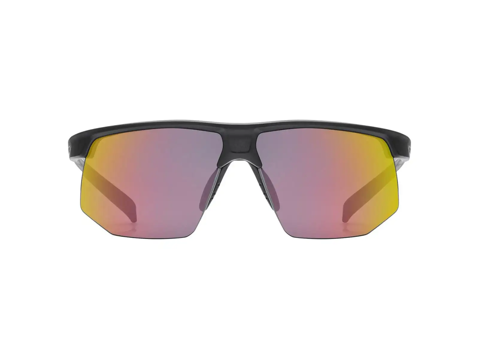 Uvex Aerios Brille Black Matt / Mir. Red