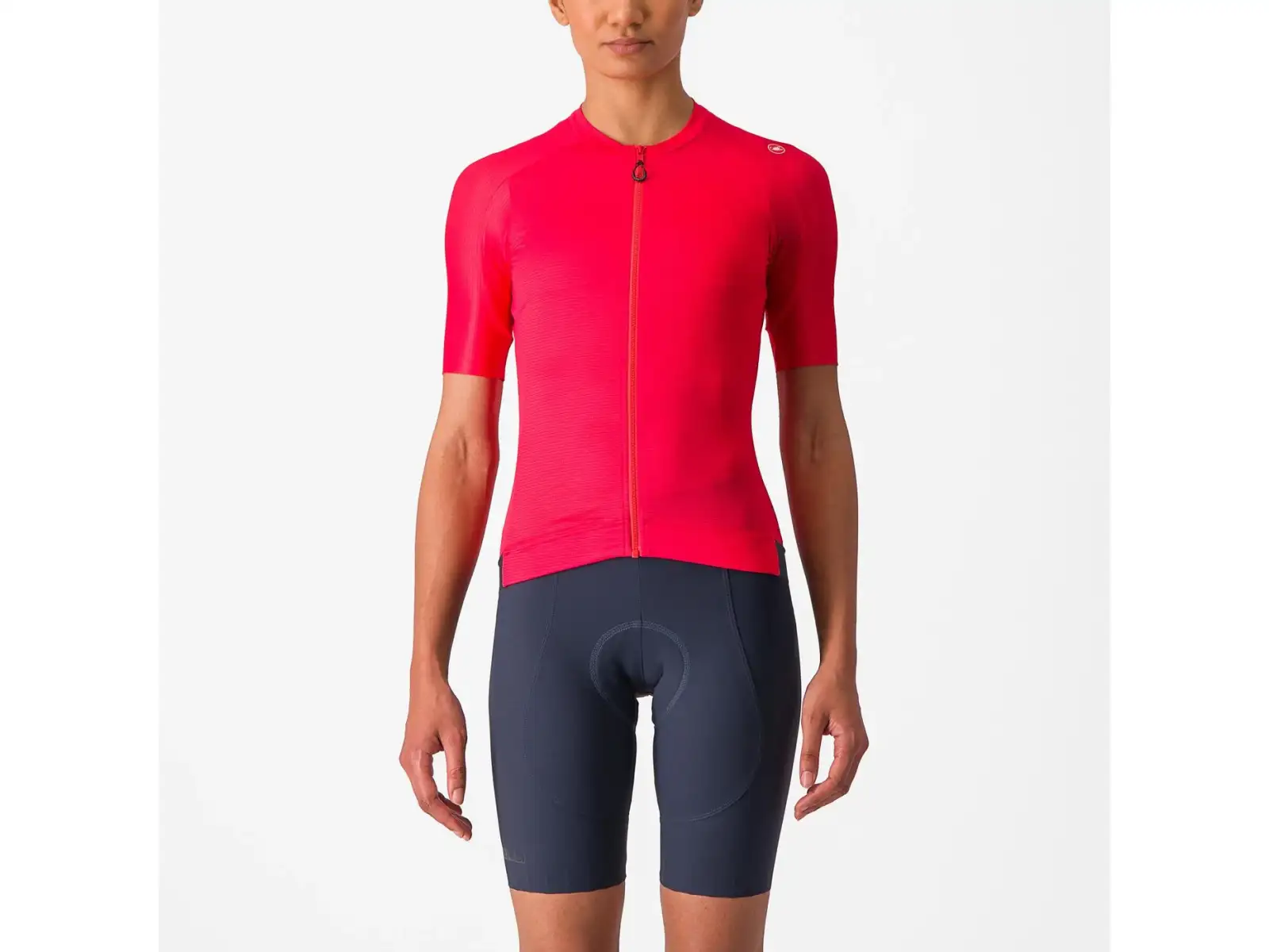 Castelli Espresso Damen-Trikot Kurzarm Hibiscus