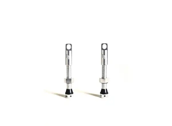 Title MTB Tubeless Ventil-Set chrom 40 mm