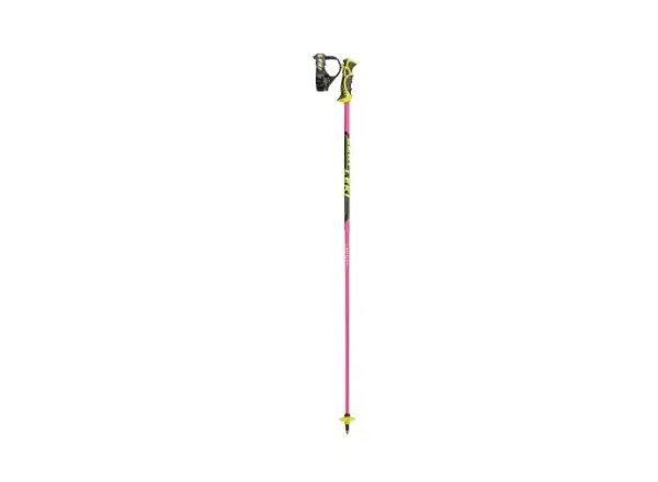 Leki Venom SL TR-S Skistöcke pink/schwarz/weiß/gelb