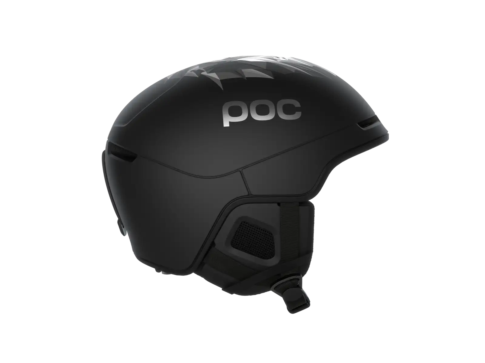 POC Obex Pure Odermatt Ed. Skihelm Uran Mattschwarz