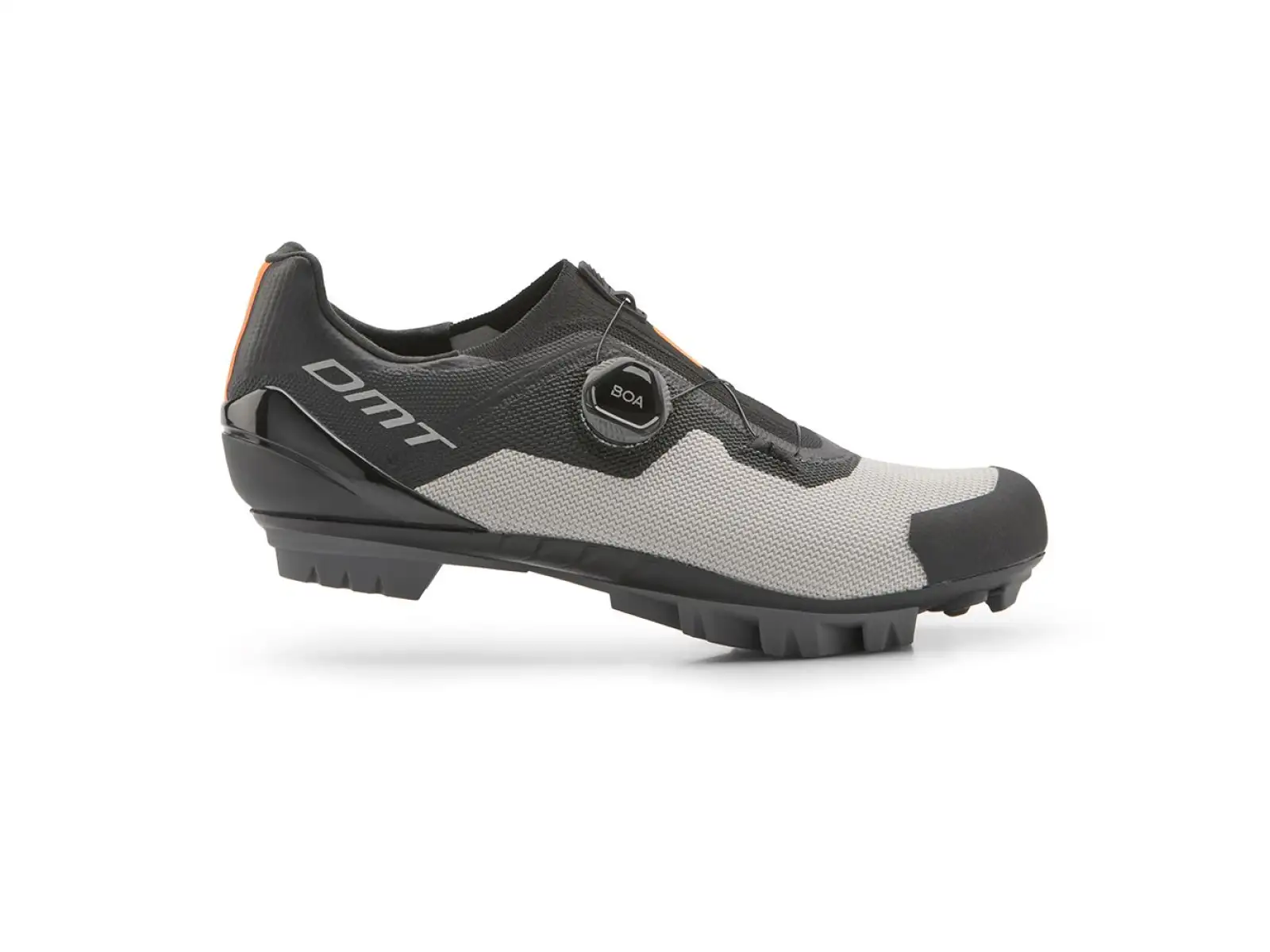DMT KM4 XC Herren-Mountainbikeschuhe Schwarz/Silber