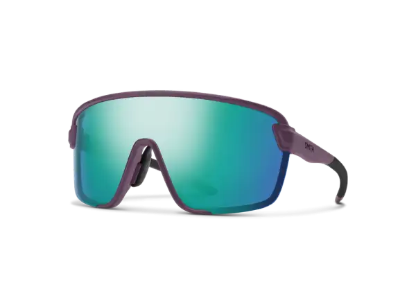Smith Bobcat Fahrradbrille Matte Amethyst + ChromaPop Opal Mirror Lens