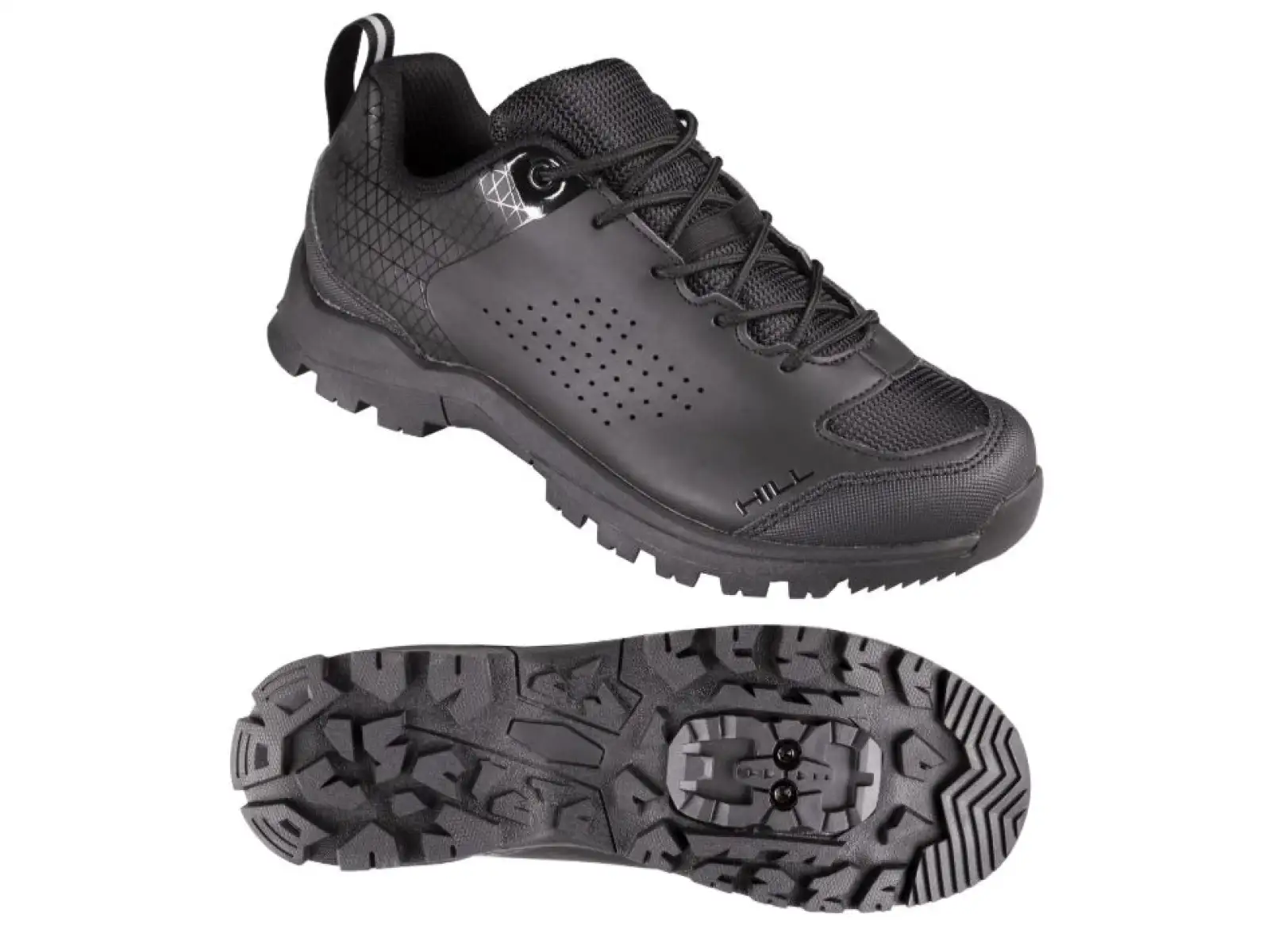 Force Hill MTB Herren-MTB-Schuhe Schwarz