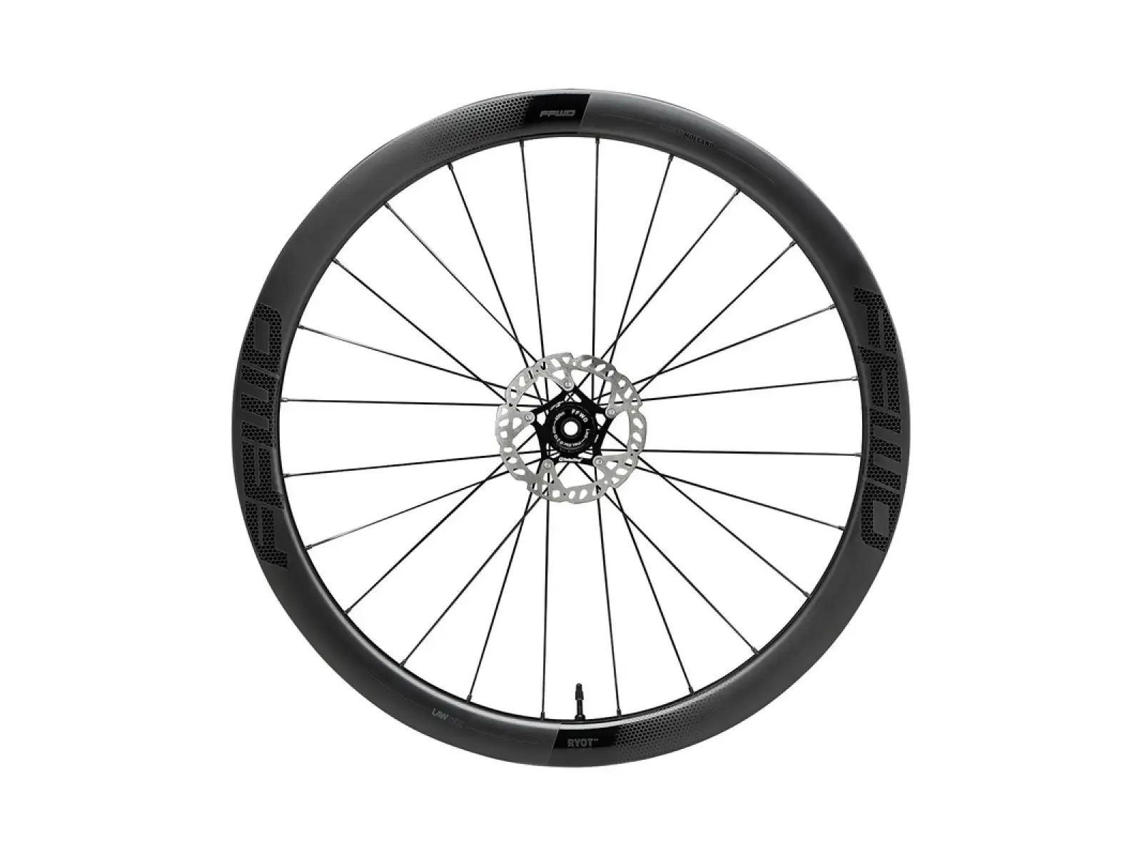 FFWD RYOT44 FFWD 2:1 Straßenkarbonräder MattSchwarz Tubeless, Nabe XDR