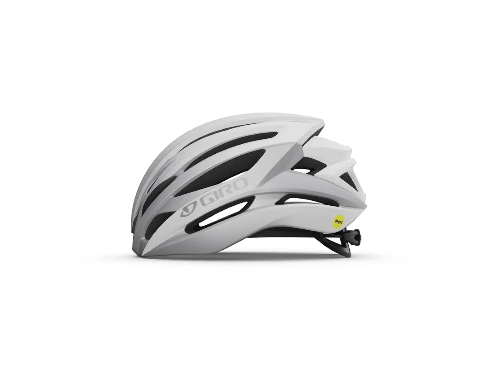 Giro Syntax MIPS Rennradhelm matt weiß/silber