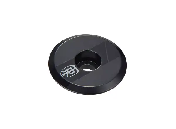 Ritchey WCS Top Cap 1 1/4" Steuersatzkappe in Schwarz/Schwarz.