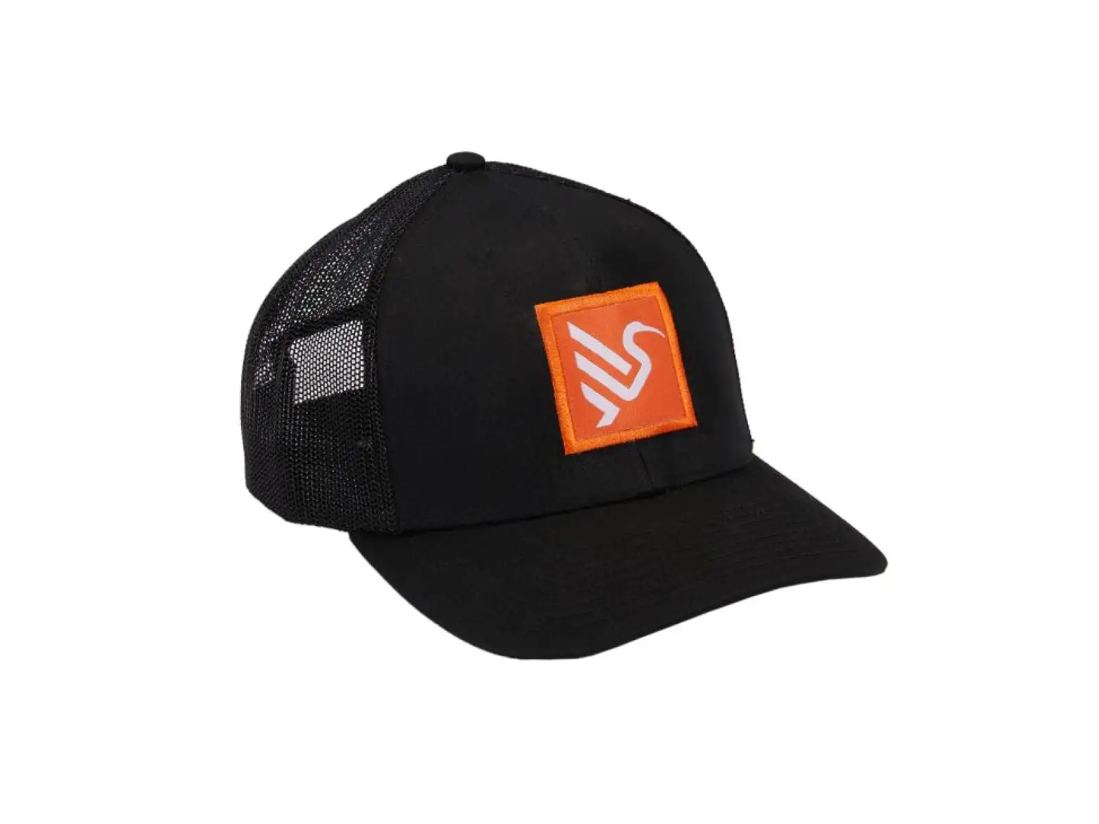 Ibis Patch Trucker Cap Cap schwarz/orange.