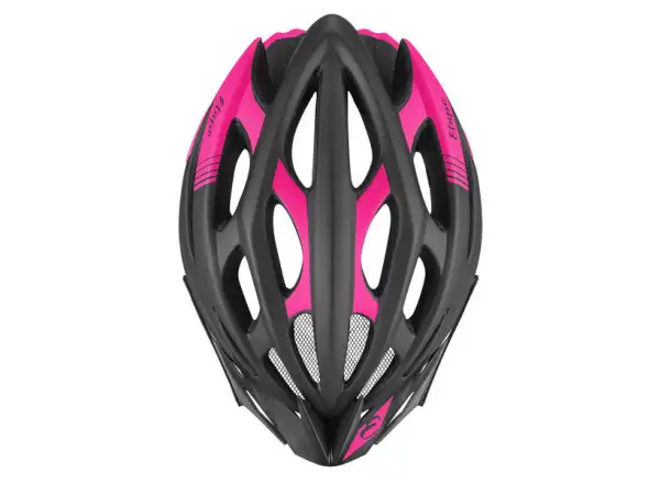 Etape Vesper Damen-Fahrradhelm schwarz/rosa matt